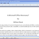 Illustration for article titled Is Microsoft Office Necessary?